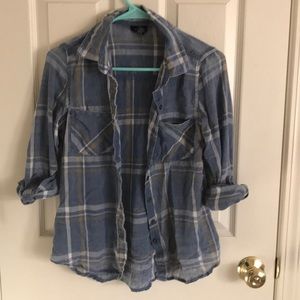 Blue flannel